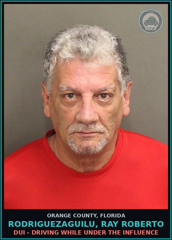 Booking mugshot of RODRIGUEZAGUILU, RAY ROBERTO in Orange County
