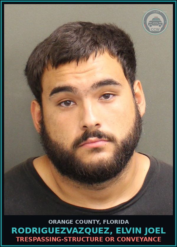 Booking mugshot of RODRIGUEZVAZQUEZ, ELVIN JOEL in Orange County