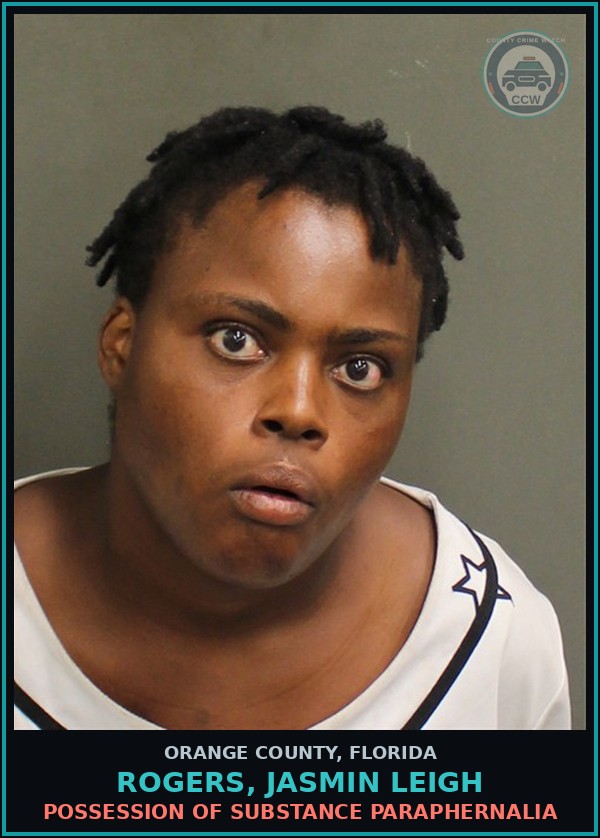 Booking mugshot of ROGERS, JASMIN LEIGH in Orange County