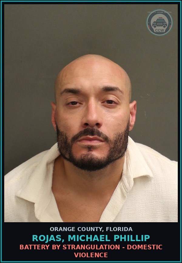 Booking mugshot of ROJAS, MICHAEL PHILLIP in Orange County