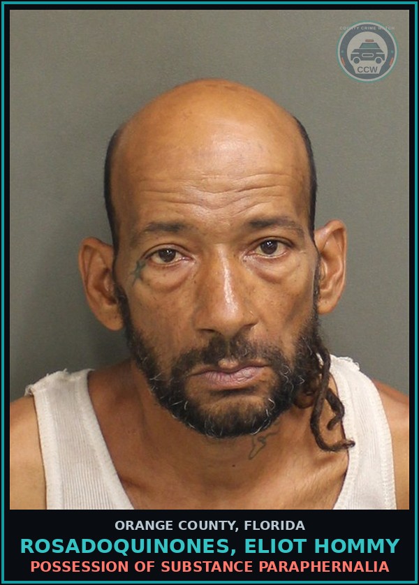 Booking mugshot of ROSADOQUINONES, ELIOT HOMMY in Orange County