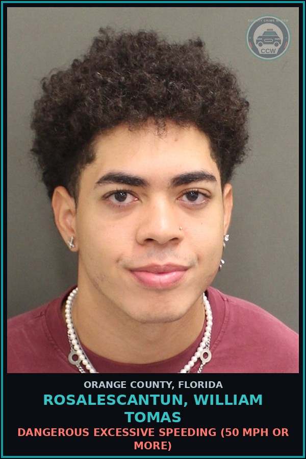 Booking mugshot of ROSALESCANTUN, WILLIAM TOMAS in Orange County