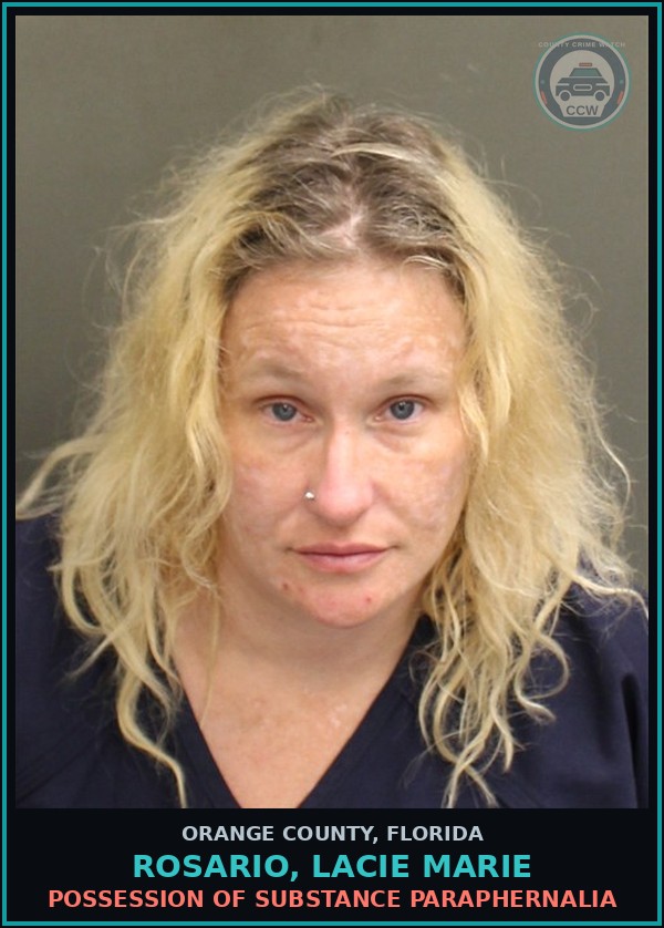 Booking mugshot of ROSARIO, LACIE MARIE in Orange County