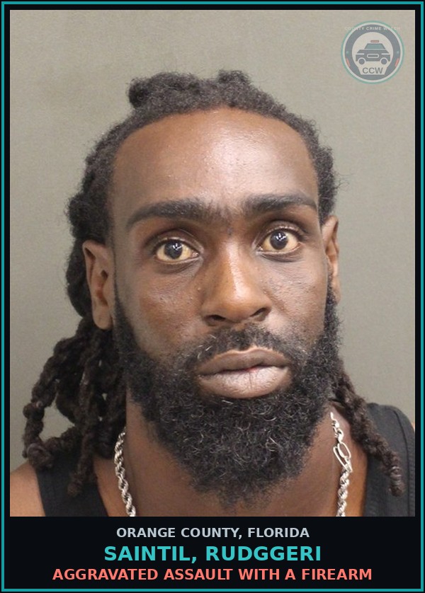 Booking mugshot of SAINTIL, RUDGGERI in Orange County