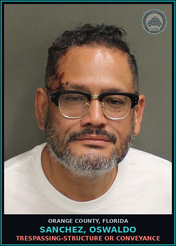Booking mugshot of SANCHEZ, OSWALDO in Orange County