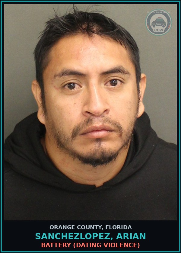 Booking mugshot of SANCHEZLOPEZ, ARIAN in Orange County