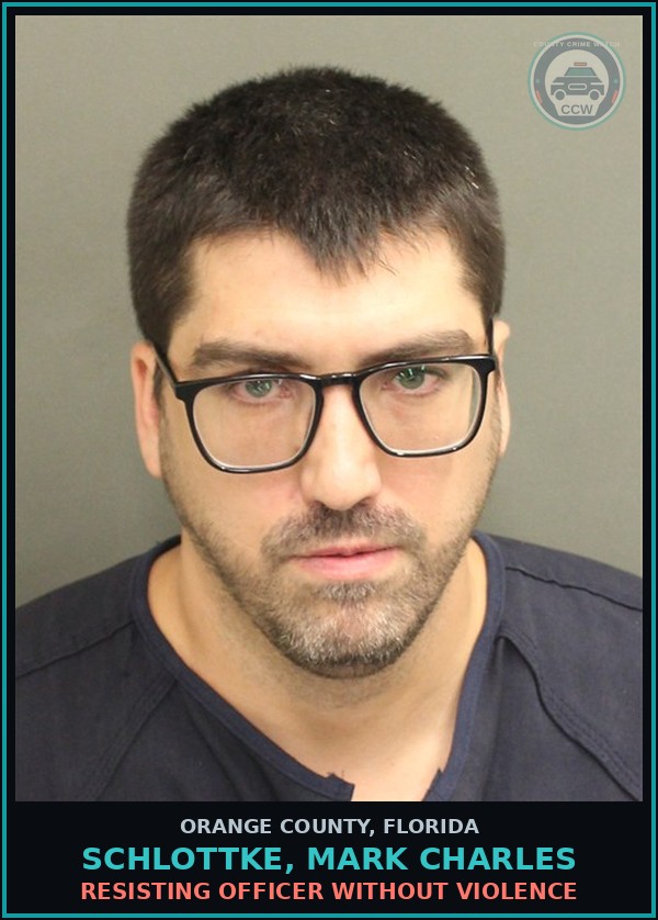 Booking mugshot of SCHLOTTKE, MARK CHARLES in Orange County