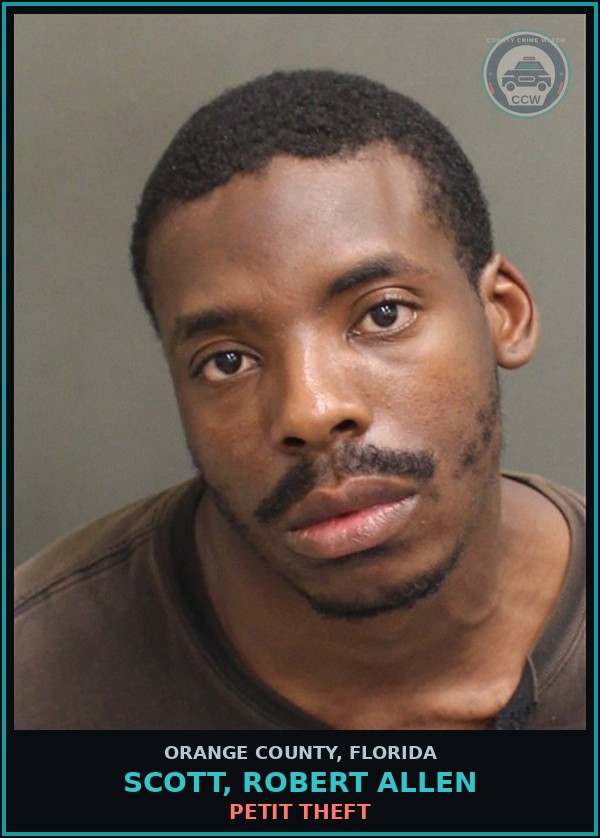 Booking mugshot of SCOTT, ROBERT ALLEN in Orange County