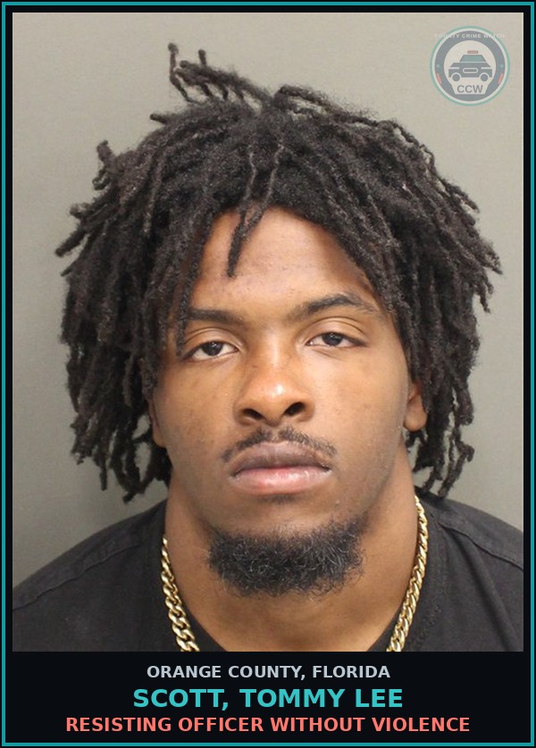 Booking mugshot of SCOTT, TOMMY LEE in Orange County