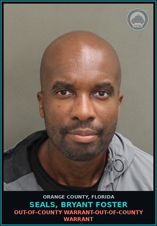 Booking mugshot of SEALS, BRYANT FOSTER in Orange County