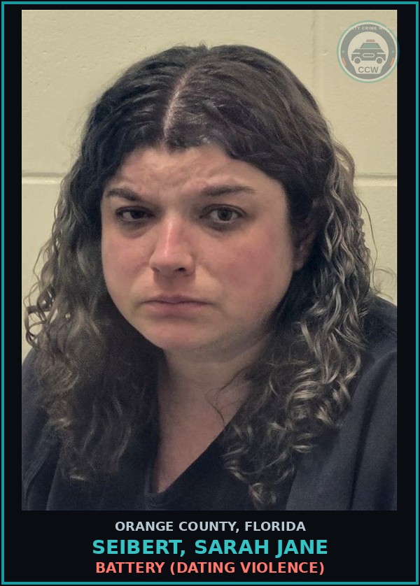 Booking mugshot of SEIBERT, SARAH JANE in Orange County