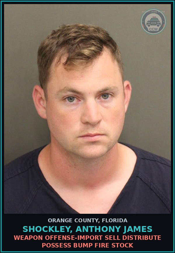 Booking mugshot of SHOCKLEY, ANTHONY JAMES in Orange County