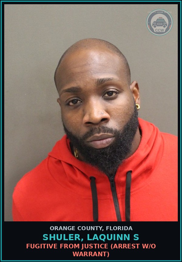 Booking mugshot of SHULER, LAQUINN S in Orange County