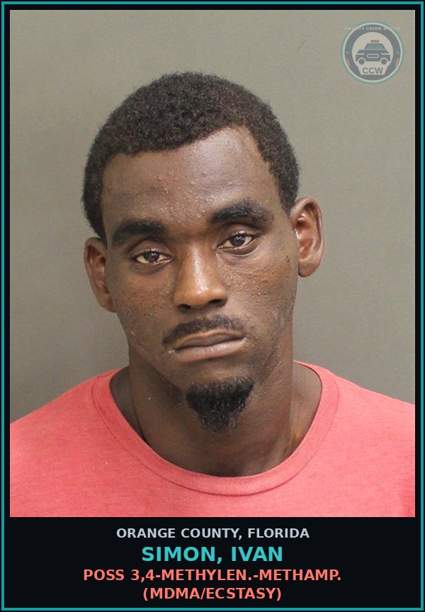 Booking mugshot of SIMON, IVAN in Orange County