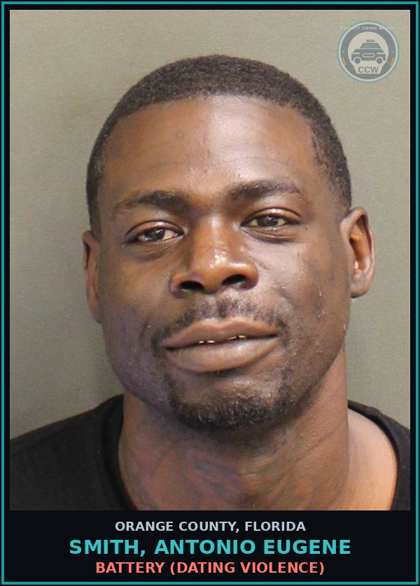 Booking mugshot of SMITH, ANTONIO EUGENE in Orange County