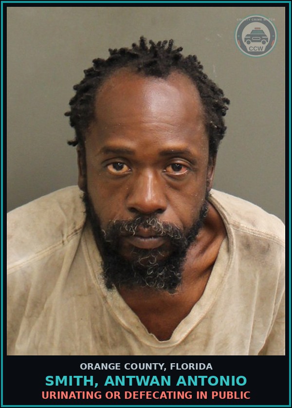 Booking mugshot of SMITH, ANTWAN ANTONIO in Orange County