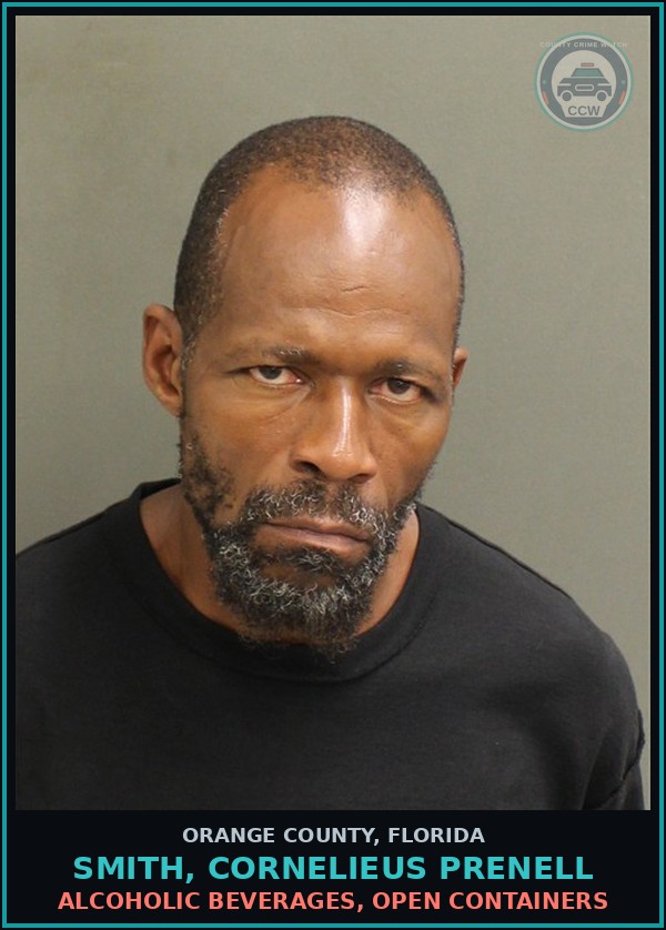 Booking mugshot of SMITH, CORNELIEUS PRENELL in Orange County