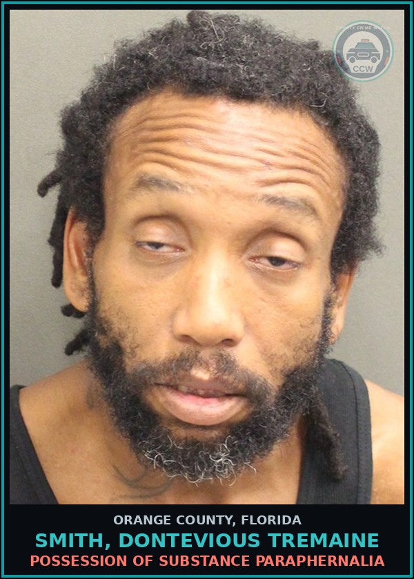 Booking mugshot of SMITH, DONTEVIOUS TREMAINE in Orange County