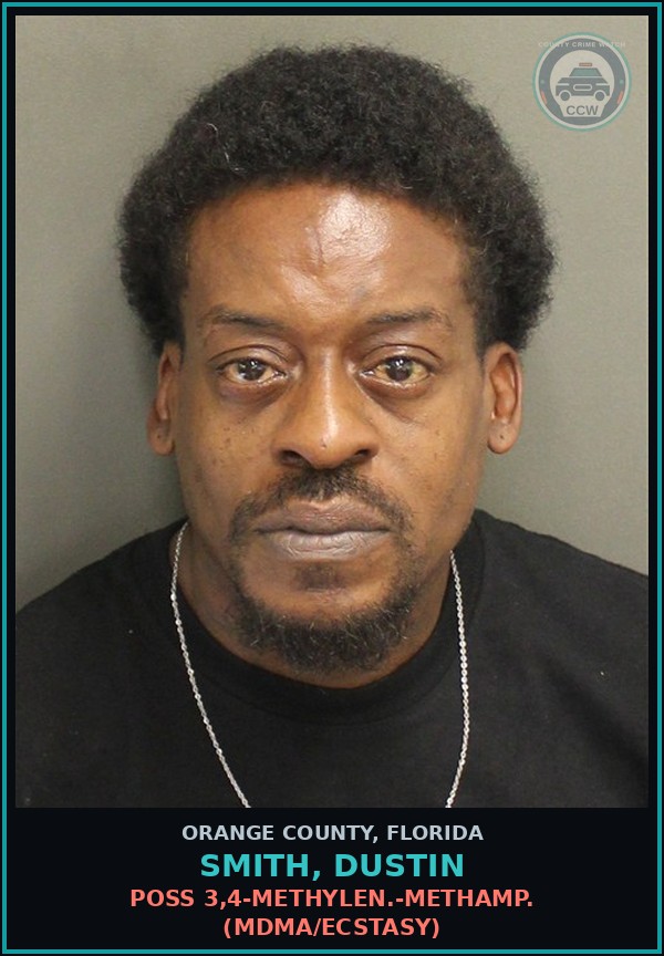 Booking mugshot of SMITH, DUSTIN in Orange County