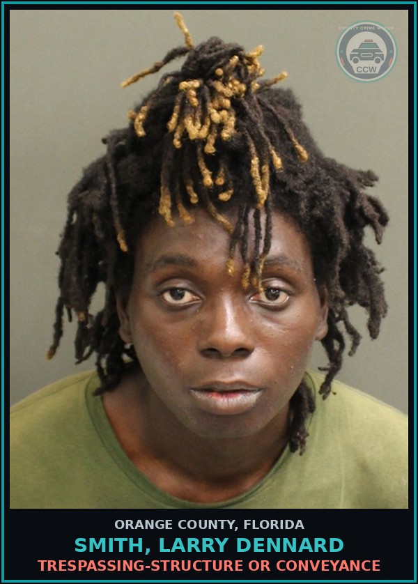 Booking mugshot of SMITH, LARRY DENNARD in Orange County