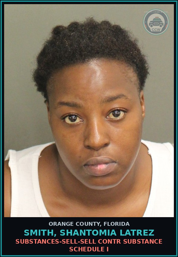 Booking mugshot of SMITH, SHANTOMIA LATREZ in Orange County