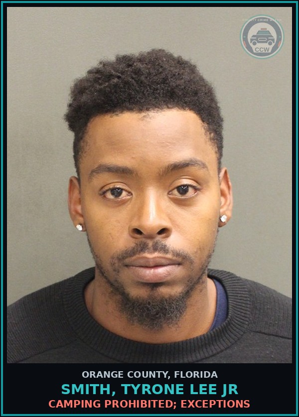 Booking mugshot of SMITH, TYRONE LEE JR in Orange County