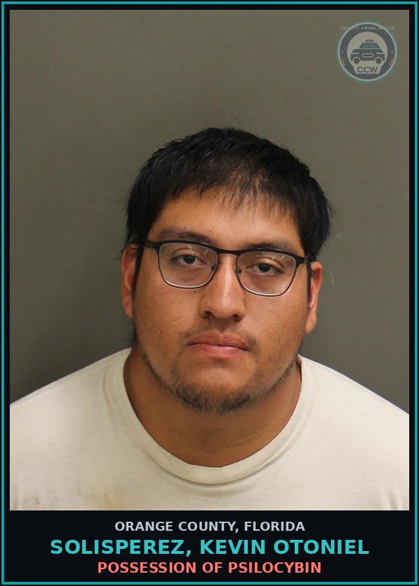 Booking mugshot of SOLISPEREZ, KEVIN OTONIEL in Orange County