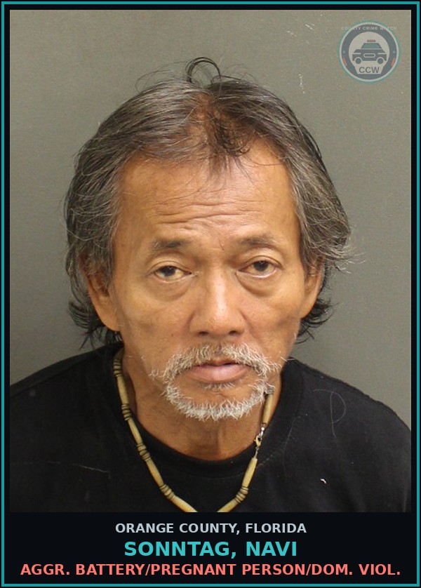 Booking mugshot of SONNTAG, NAVI in Orange County