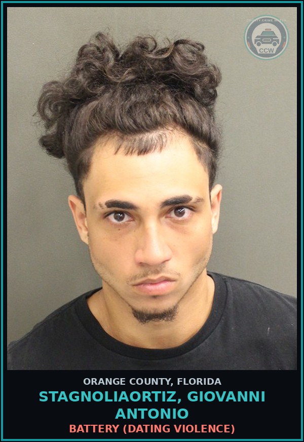 Booking mugshot of STAGNOLIAORTIZ, GIOVANNI ANTONIO in Orange County
