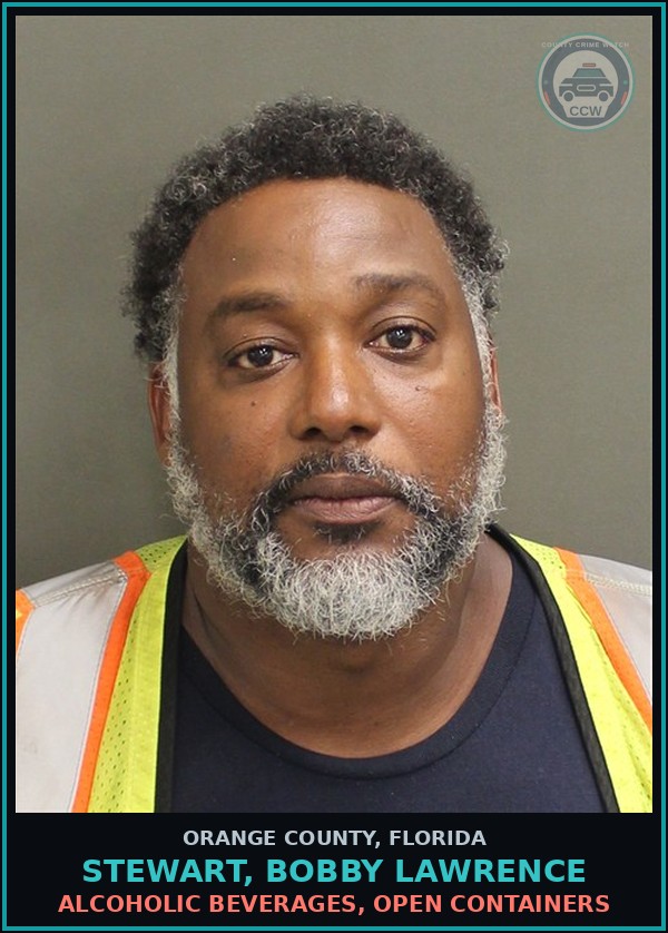 Booking mugshot of STEWART, BOBBY LAWRENCE in Orange County