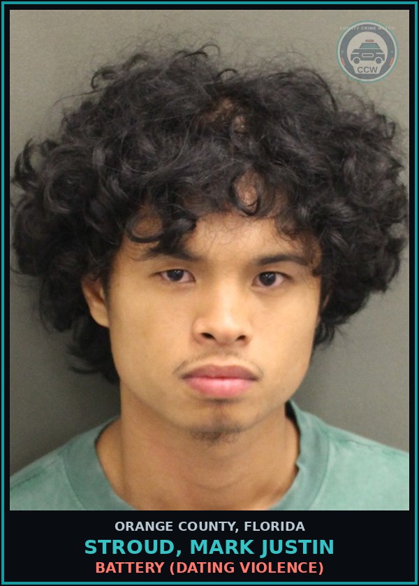Booking mugshot of STROUD, MARK JUSTIN in Orange County