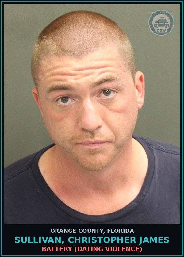 Booking mugshot of SULLIVAN, CHRISTOPHER JAMES in Orange County
