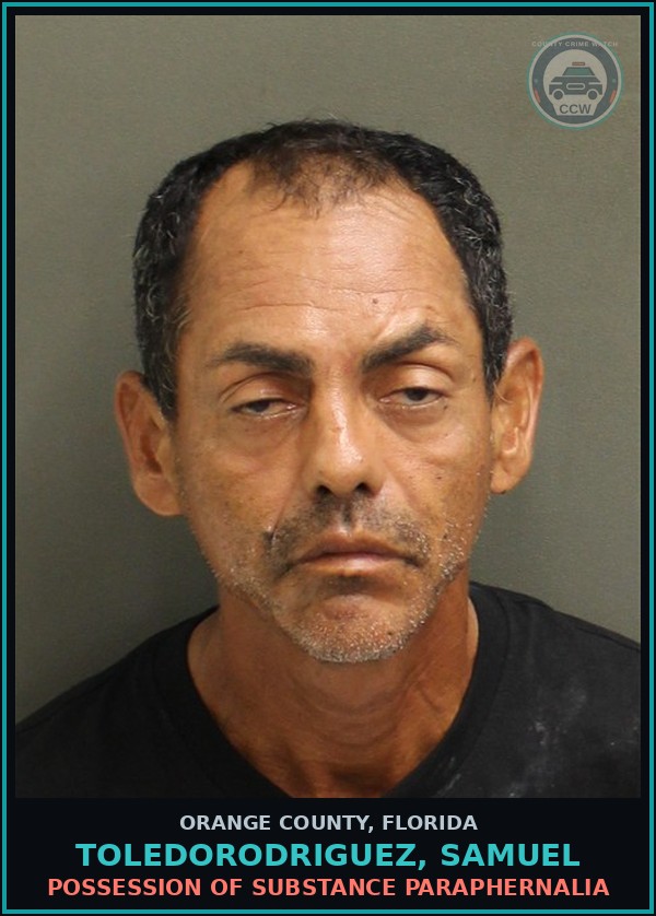 Booking mugshot of TOLEDORODRIGUEZ, SAMUEL in Orange County