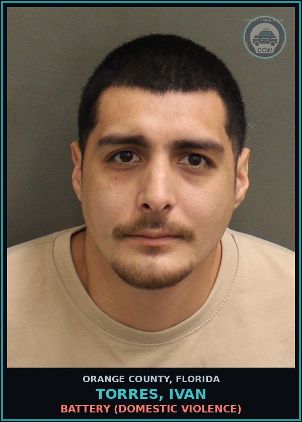 Booking mugshot of TORRES, IVAN in Orange County