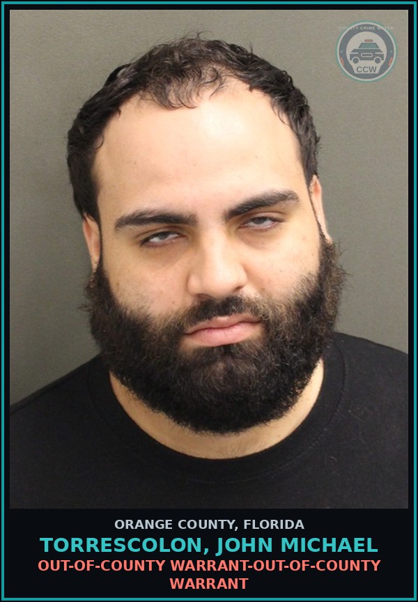 Booking mugshot of TORRESCOLON, JOHN MICHAEL in Orange County