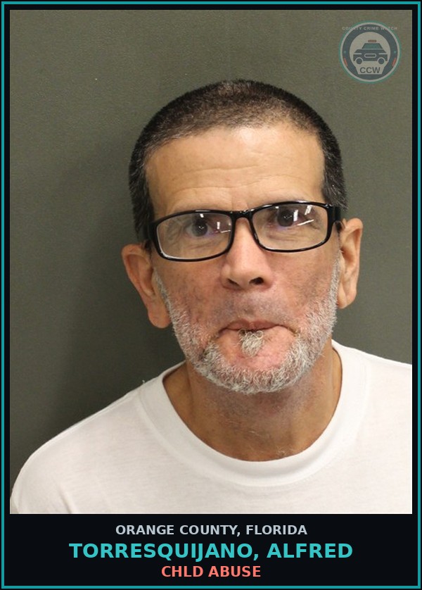 Booking mugshot of TORRESQUIJANO, ALFRED in Orange County