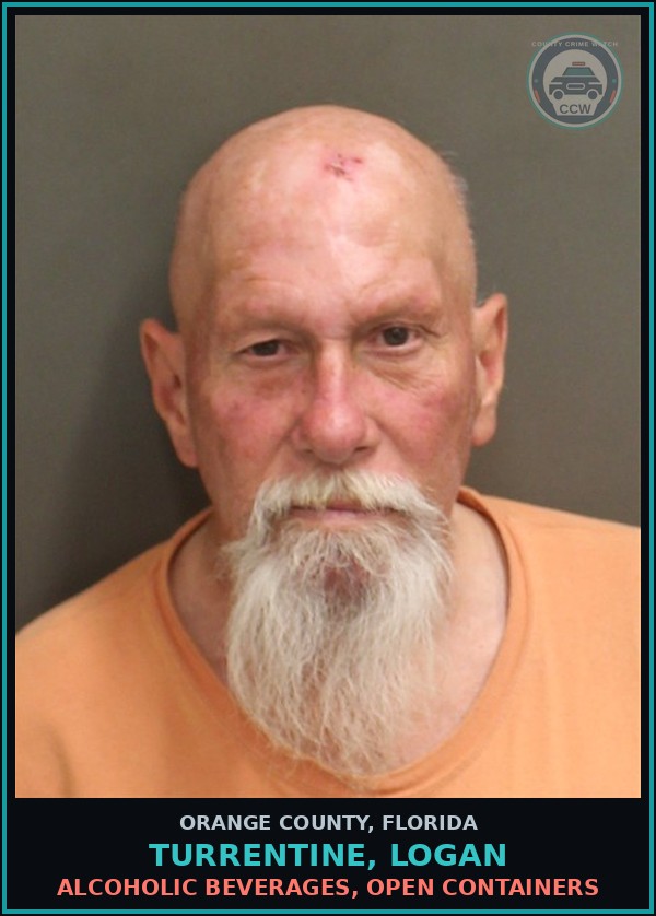 Booking mugshot of TURRENTINE, LOGAN in Orange County