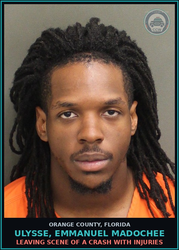 Booking mugshot of ULYSSE, EMMANUEL MADOCHEE in Orange County
