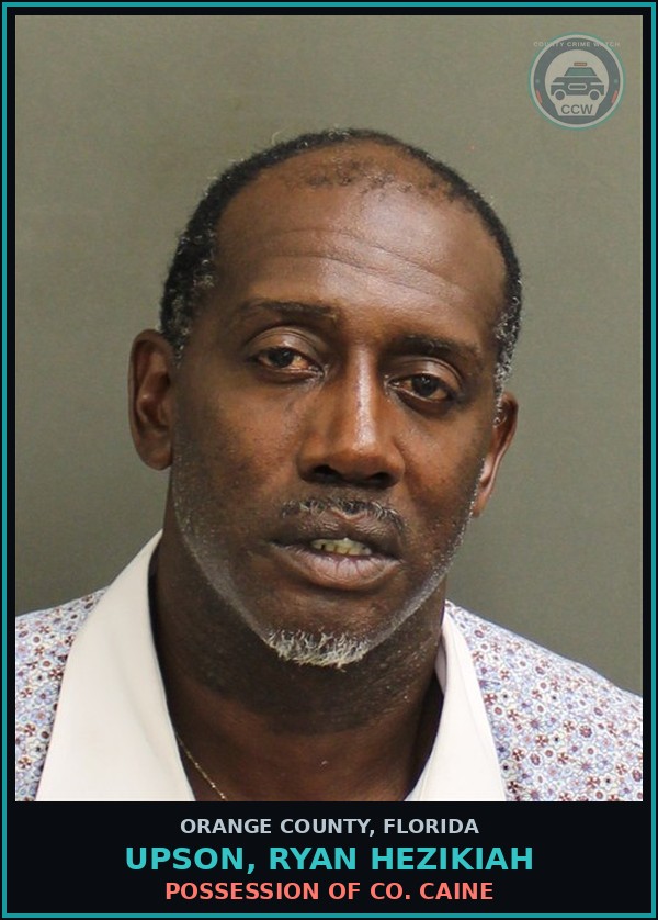 Booking mugshot of UPSON, RYAN HEZIKIAH in Orange County