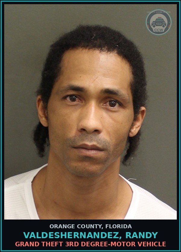 Booking mugshot of VALDESHERNANDEZ, RANDY in Orange County