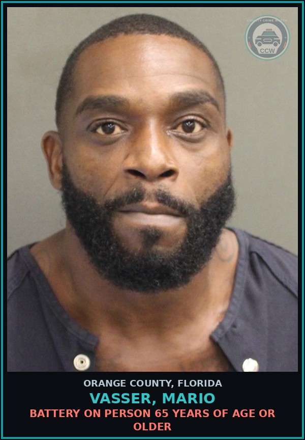 Booking mugshot of VASSER, MARIO in Orange County