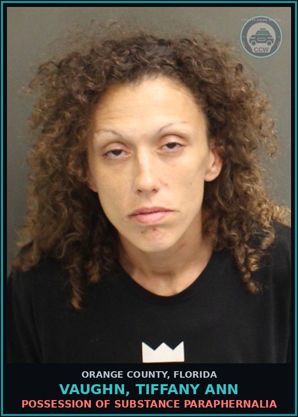 Booking mugshot of VAUGHN, TIFFANY ANN in Orange County