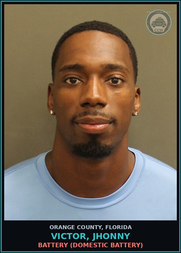 Booking mugshot of VICTOR, JHONNY in Orange County