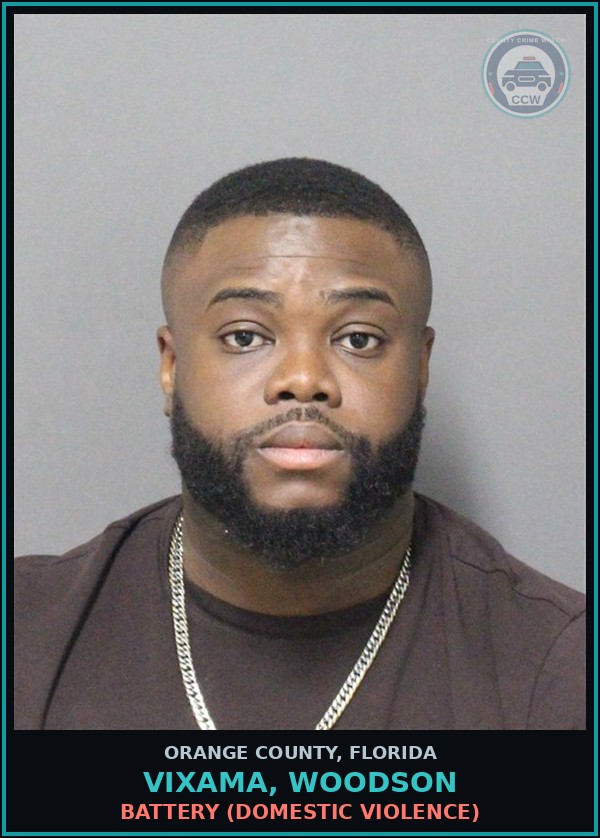 Booking mugshot of VIXAMA, WOODSON in Orange County