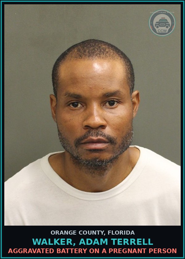 Booking mugshot of WALKER, ADAM TERRELL in Orange County