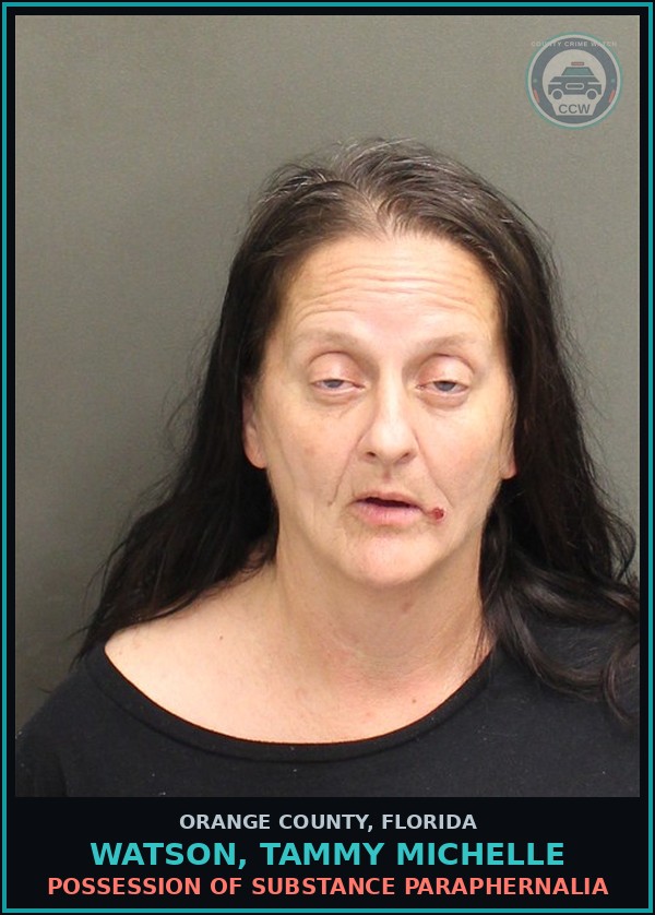 Booking mugshot of WATSON, TAMMY MICHELLE in Orange County