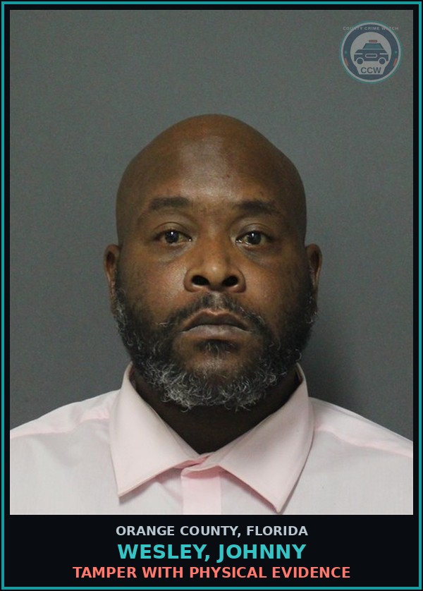 Booking mugshot of WESLEY, JOHNNY in Orange County