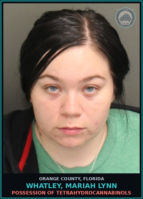 Booking mugshot of WHATLEY, MARIAH LYNN in Orange County