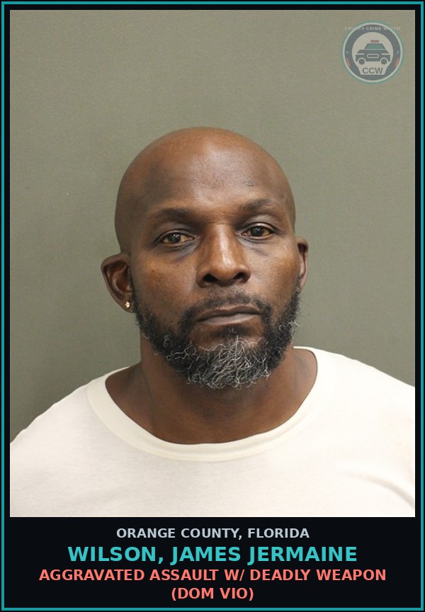 Booking mugshot of WILSON, JAMES JERMAINE in Orange County