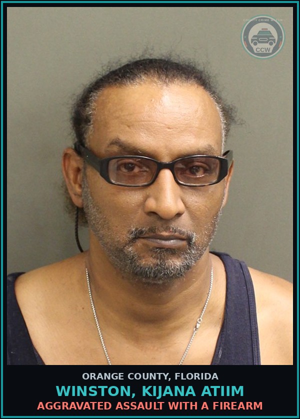 Booking mugshot of WINSTON, KIJANA ATIIM in Orange County